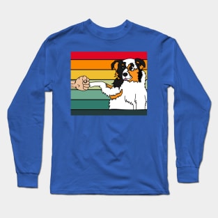 Best Retro Dog Owner Of All Time Long Sleeve T-Shirt